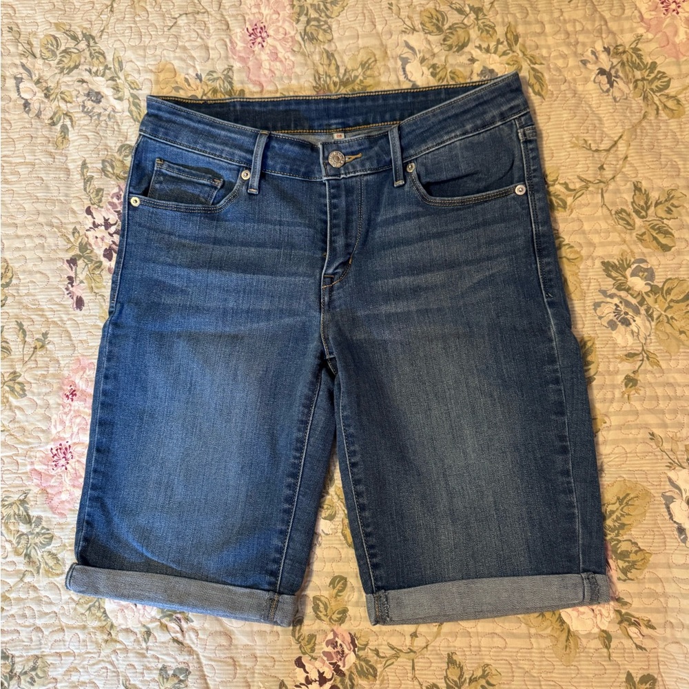 Blue Levi’s Denim Shorts